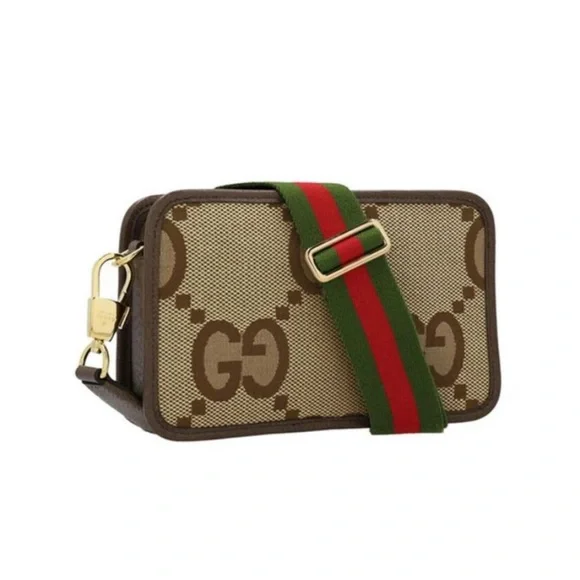 Authentic Gucci Beige and Brown Crossbody Bag - Picture 4 of 9